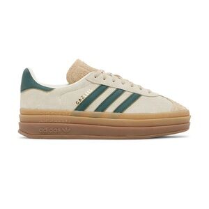 adidas Originals Gazelle Bold "Cream White/Green" Women's Shoe
